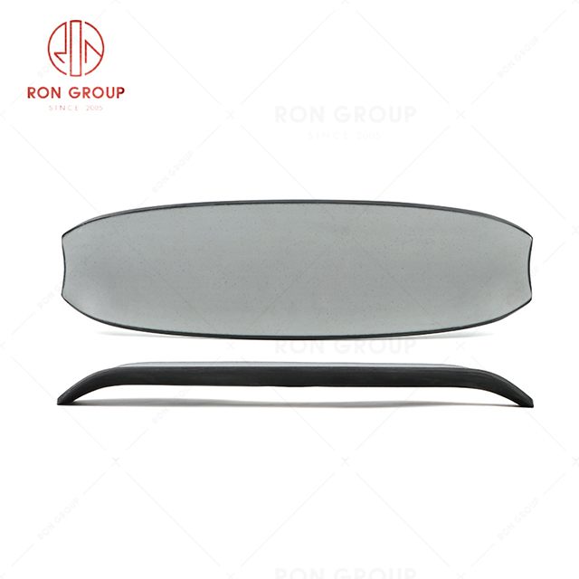 RN0004M00022 Wholesale High Quality Durable Melamine Long Plate