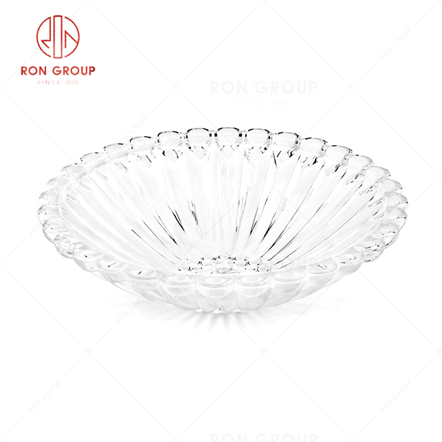 RN0011M02468 Hot Selling High Quality  Bright and Clear PC Fruit Plate