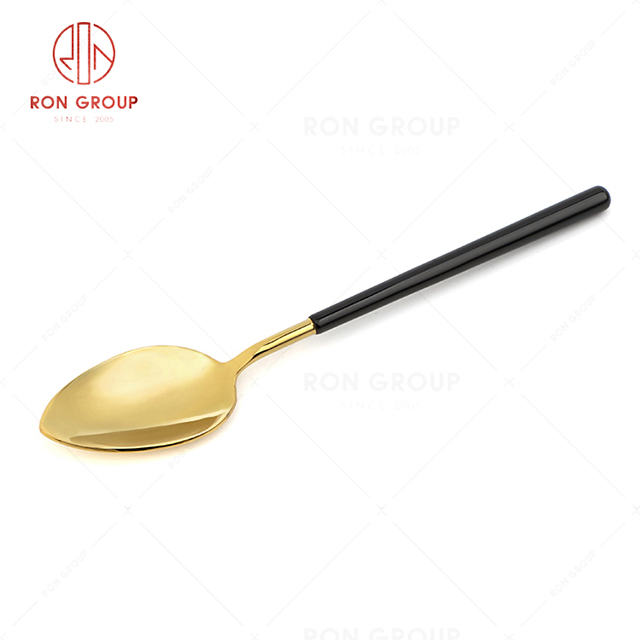 RN0178E00198 Hot Sale High Quality Exquisite Stainless Steel Cutlery Maya Series -- Coffee Spoon 