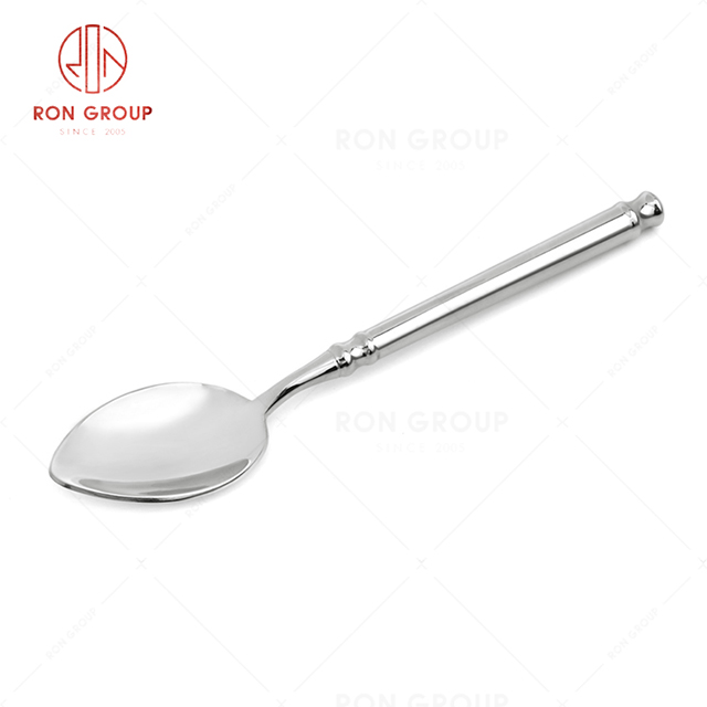 RN0068E00083 Wholesale Classic Simple Design Stainless Steel  Dessert Spoon