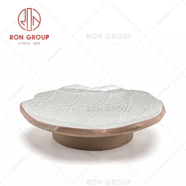 New product wedding kitchen custom ceramic plate set porcelain plates restaurant