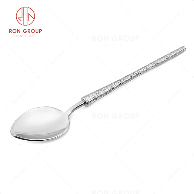 RN0050E01850  Hot Selling High Quality Exquisite Durable Silver Stainless Steel Tea Spoon