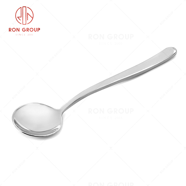 RN0050E01726 Hot Selling  High Quality Sturdy and Durable Stainless Steel Soup Spoon