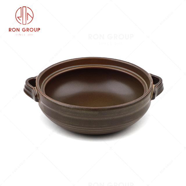RN0039KF0106  Hot Sale  High Quality Healthy Natural Clay Deep Pot
