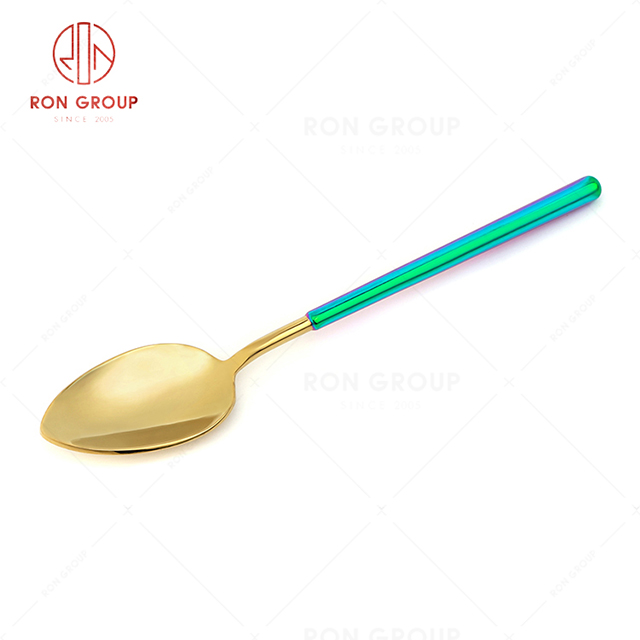 RN0178E00207 Hot Sale High Quality Exquisite Stainless Steel Cutlery Maya Series-- Coffee Spoon