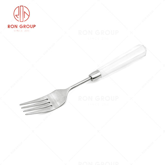 RN0068E00851 Unique Design Durable Diamond Handle Stainless Steel Table Fork