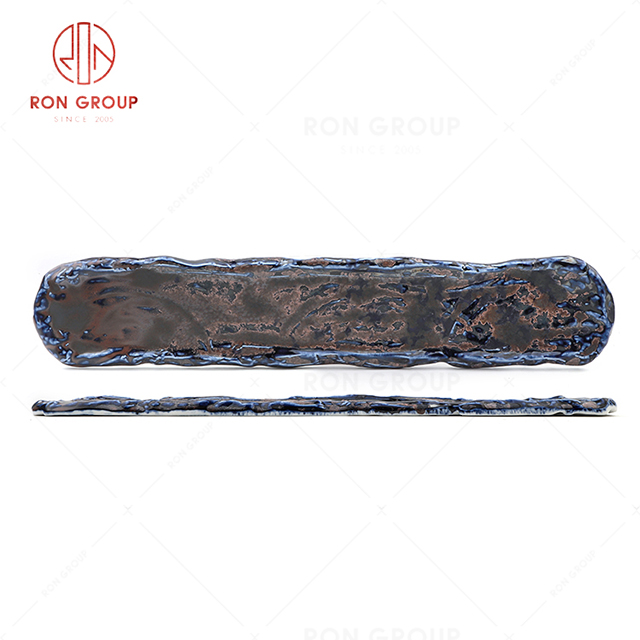 RN0660P00315 Wholesale High Quality Elegant and Practical  Ceramic Long Plate