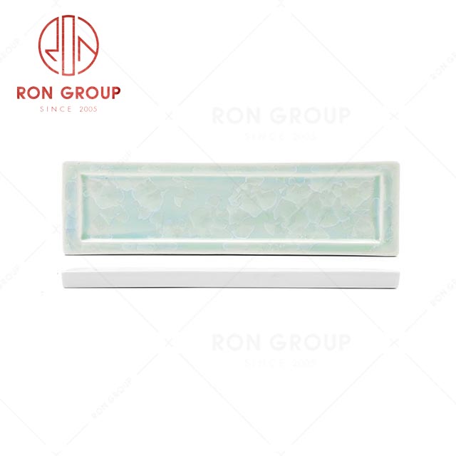 RN0660P00526  Wholesale Unique Design Elegant Ceramic Long Plate