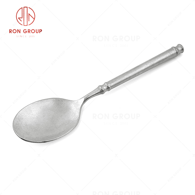 RN0050E01780 Wholesale High Quality Fine and Durable Silver Stainless Steel Sub-dish Spoon