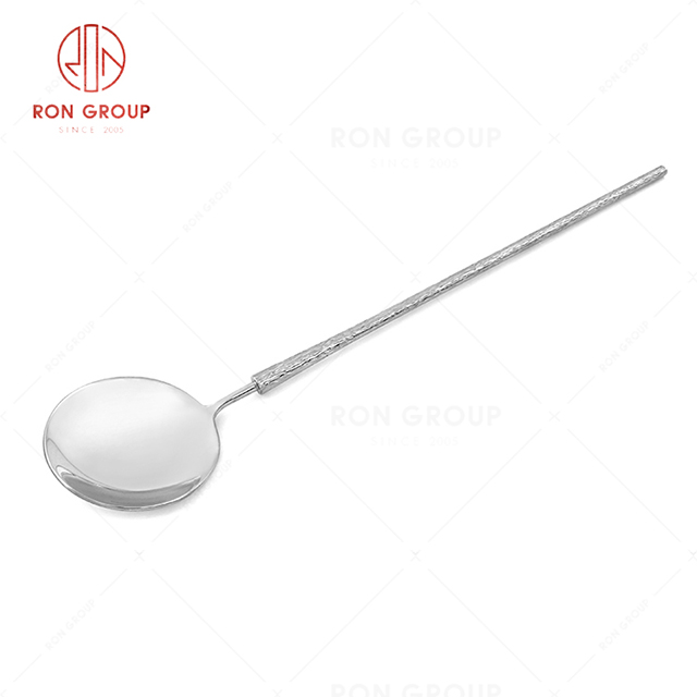 RN0050E01853 Hot Selling High Quality Exquisite Durable Silver Stainless Steel Service Spoon