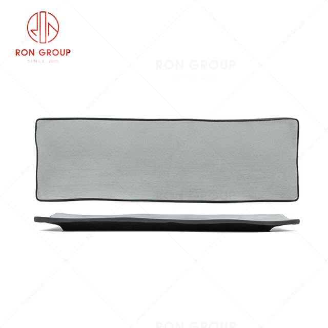 RN0004M00030-31 Hot Sale High Quality  Durable Melamine Long Plate