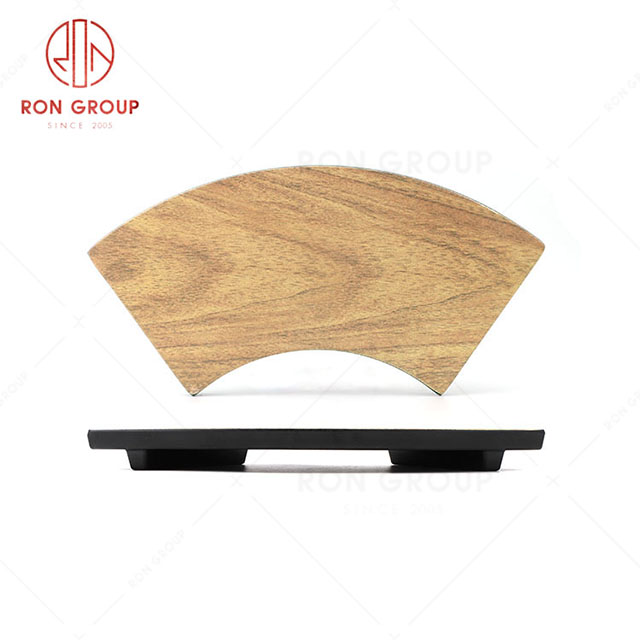RN0039M00087-88-89  Hot Sale High Quality Durable Brown Wood Grain Melamine  Plate