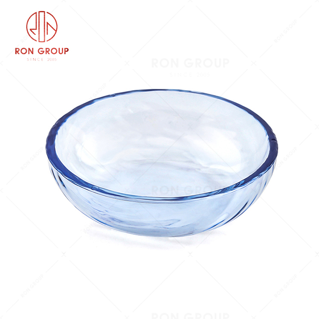 RN0011M02576  Hot Selling Exquisite and Elegant  Blue PC Fruit Bowl