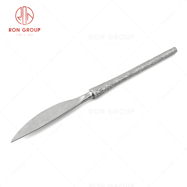 RN0050E01834 Hot Selling High Quality Exquisite Durable Silver Stainless Steel Dessert Knife