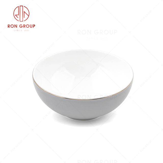 RN0045P00037  Hot Selling Unique Gradient Color Bone China Bowl