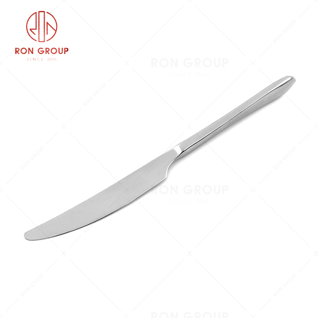 RN0050E01684 Wholesale High Quality Exquisite and Practical Silver Stainless Steel Table Knife