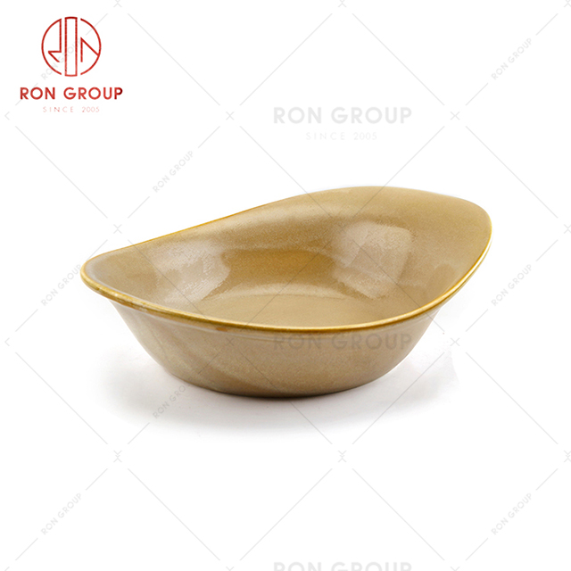 Eropean-American Style ceramic peaked bowl factory direct to customers wholesale in stock