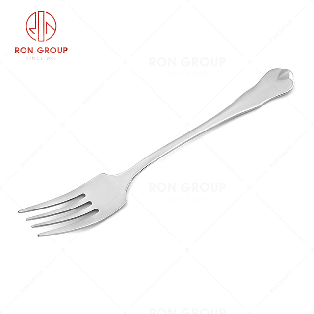 RN0050E01938 Wholesale High Quality Durable Silver Stainless Steel  Dessert Fork