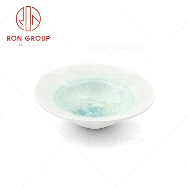 RN0660P00536  Wholesale Unique Design Ceramic Hat-shape Bowl