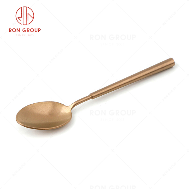 RN0178E00106  Hot Sale High Quality Exquisite Stainless Steel Barton Series-- Tea Spoon