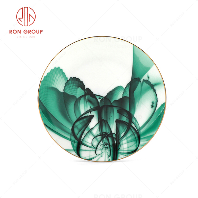 RN0203P00068 Wholesale Unique Design Exquisite Bone China Plate 