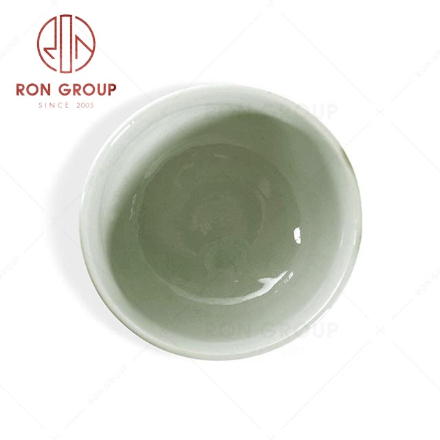 RN0039P02644 Hot Selling High Quality Exquisite and Elegant Sakura Green Rice Bowl