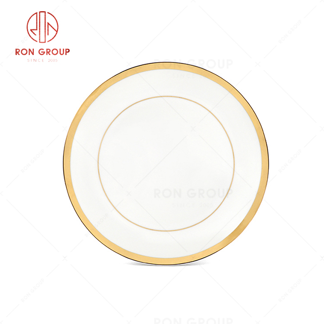 RN0203P00046 Hot Sale High Quality Exquisite Bone China Round Plate