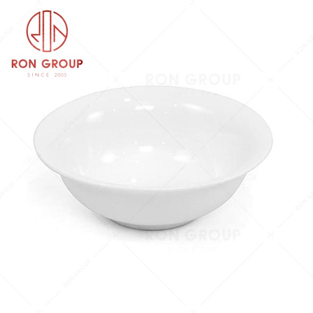 RN0037P06399  Hot Sale Classic Style Premium White Porcelain Bowl