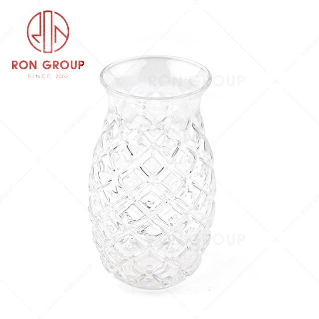 RN0046G00465 Wholesale Unique Design High Quality Pinapple Shape Cocktail Glasses 