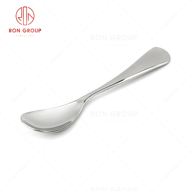 RN0178E00458 Hot Sale Unique Design Silver Kids Stainless Steel Cutlery  -- Table Spoon