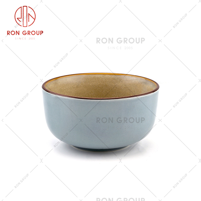 top quality wholesale hotel cafe restaurant cuisine ceramic salad bowl 