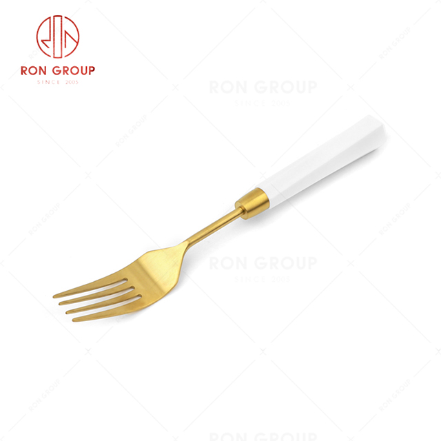 RN0068E00846 Unique Design Exquisite Durable  Diamond Handle Stainless Steel Table Fork