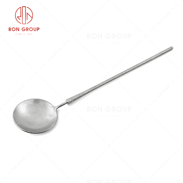 RN0050E01841 Wholesale High Quality Unique and Exquisite Stainless Steel Service Spoon