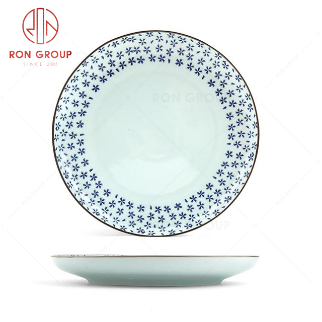 RNPS065FX-066-067-068 Hot Selling High Quality Elegant Porcelain Shallow Plate