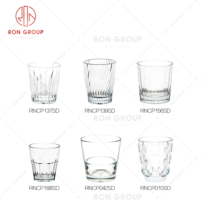 New year's new design bar drink ware high-quality restaurant wine water cup