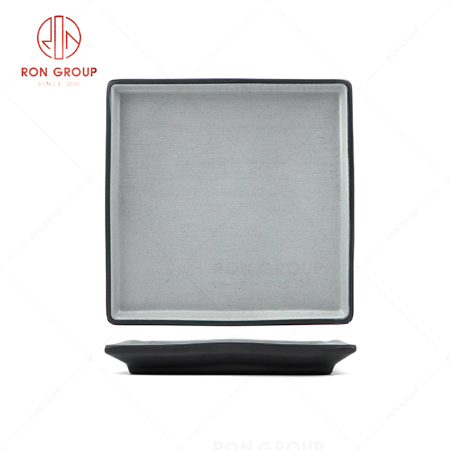 RN0004M00039-40  Hot Selling High Quality Durable Melamine Square Plate