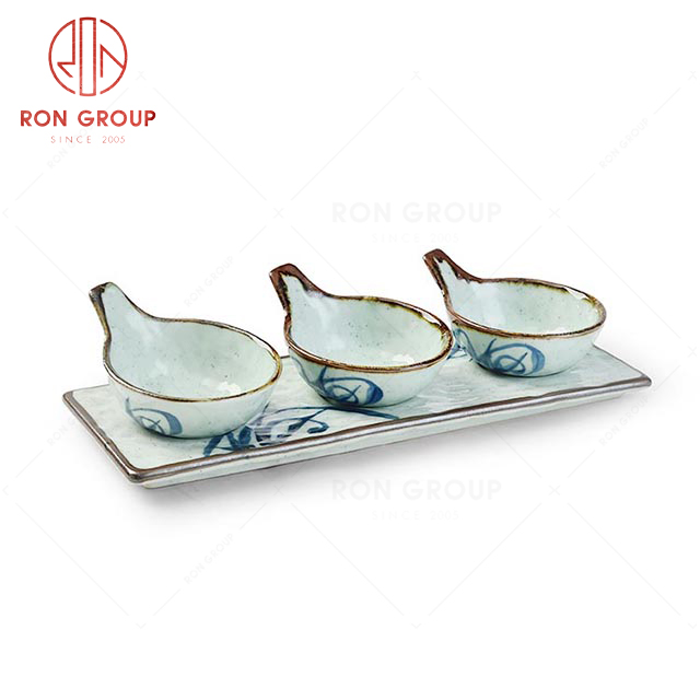 RNPCS028HL Hot Sale High Quality Classic Elegant Ceramic Spoon Rest