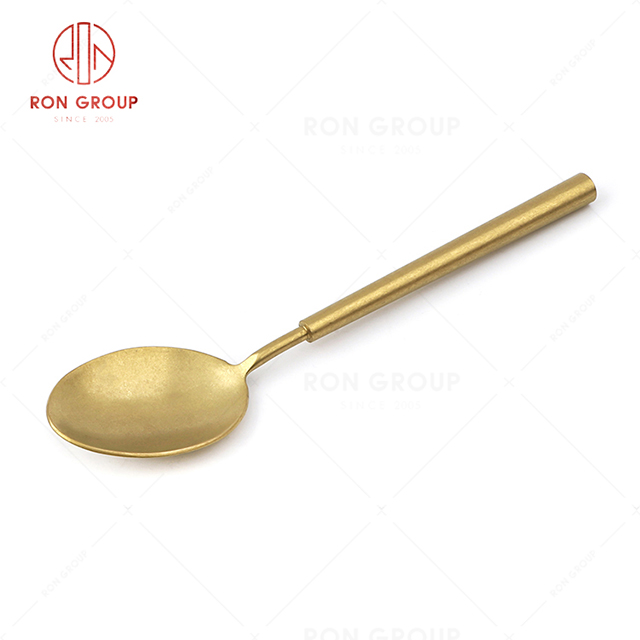 RN0178E00092 Hot Sale High Quality Exquisite Stainless Steel Barton Series-- Dessert Spoon