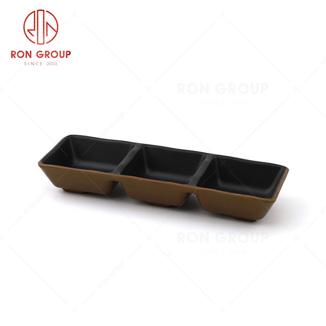 RN0011M02200  Hot Sale Brown and Black Saucer