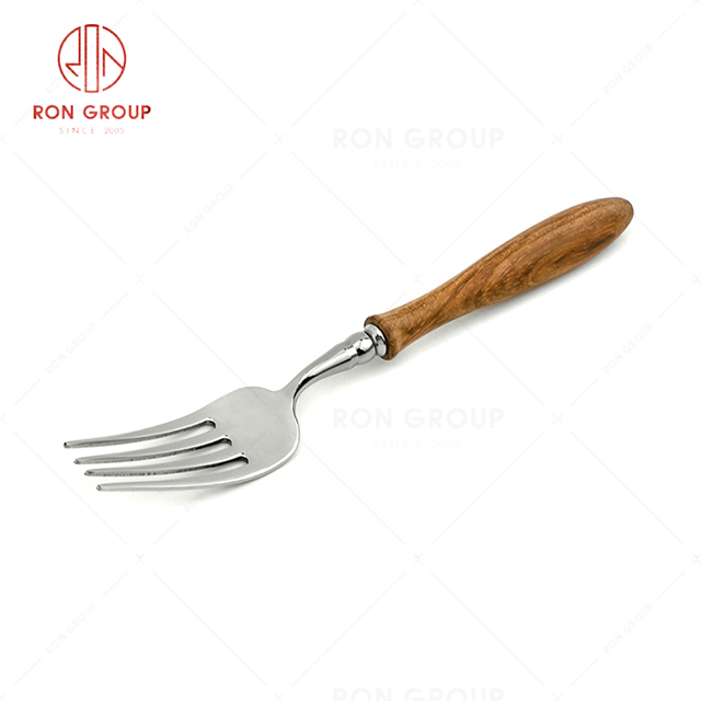 RN0178E00249 Hot Sale High Quality Stainless Steel Cutlery Sakura Series--  Table Fork