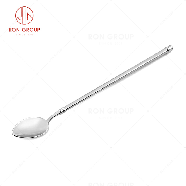 RN0050E01796 Hot Selling  Fine and Durable Silver Stainless Steel Ice Spoon