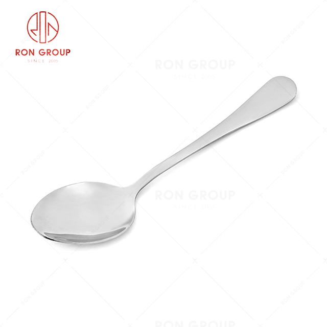 RN0050E01880 Hot Sale High Quality Durable Silver Stainless Steel Table Spoon