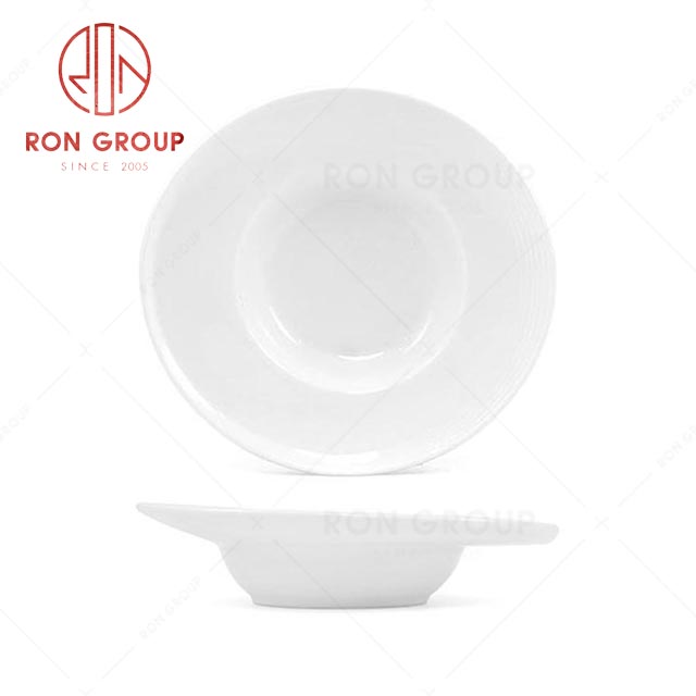 RN0037P06418 Hot Selling High Quality  White Porcelain  Bowl