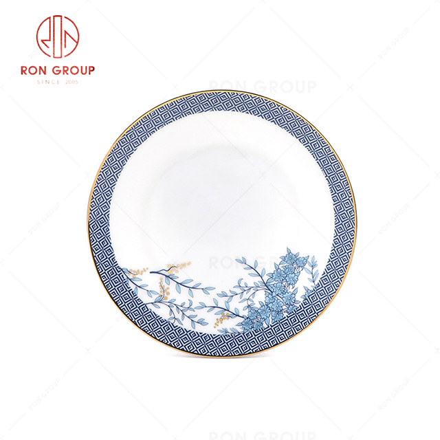 RN0203P00083 Hot Sale High Quality Bone China Round Plate