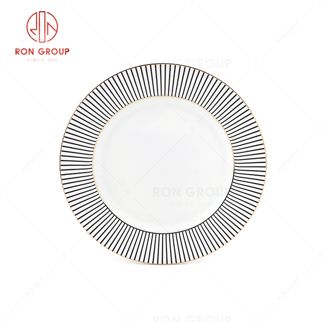 RN0203P00070 Wholesale Unique Design Bone China Round Plate