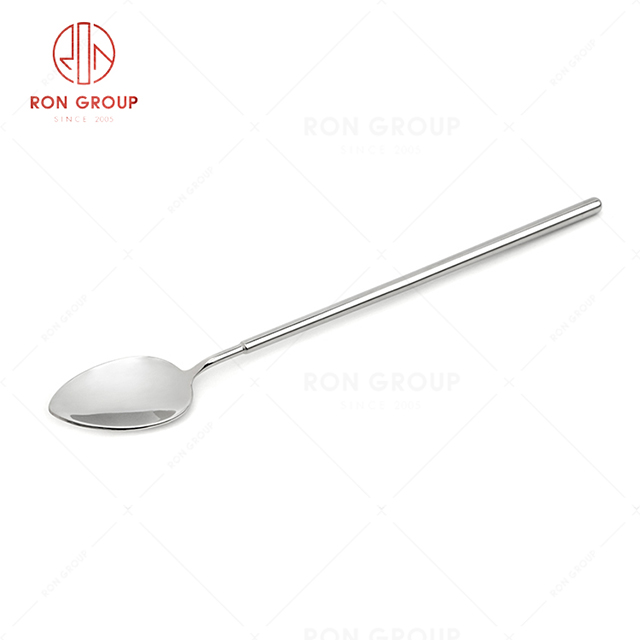 RN0178E00174 Hot Sale High Quality Exquisite Stainless Steel Cutlery Maya Series -- Ice Tea Spoon 