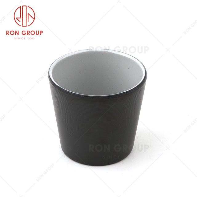 RN0011M02333 Wholesale High Quality Rock Grey Melamine Cup