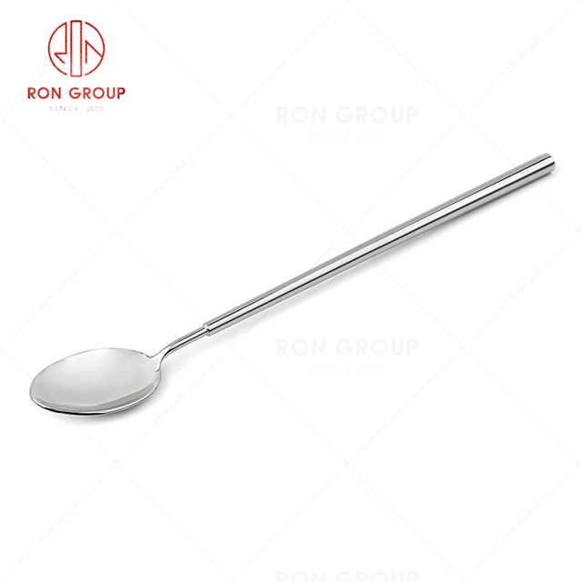 RN0178E00009 Hot Selling High Quality  Stainless Steel Cutlery Barton Series --  Ice Tea Spoon