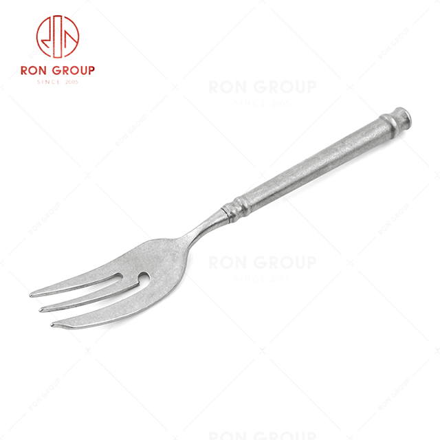 RN0050E01775 Wholesale High Quality Fine and Durable Silver Stainless Steel Cake Fork