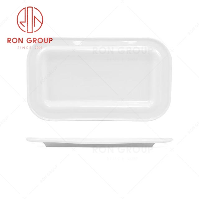 RN0037P06633-34 Wholesale High Quality Exquisite Ceramic Rectangular Plate